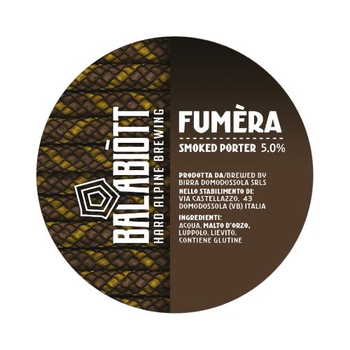 Linea 6 BALABIOTT - Fumera (Smoked Porter) 5%